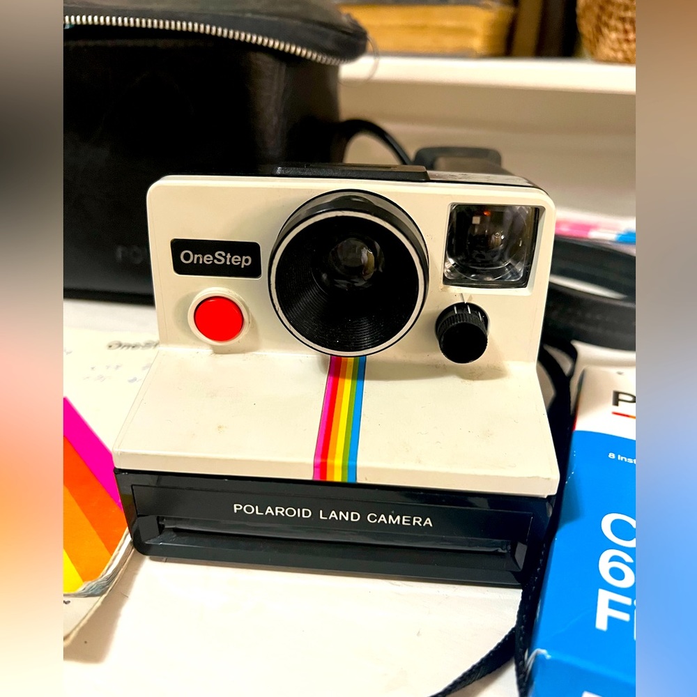 Vintage Polaroid One Step Set